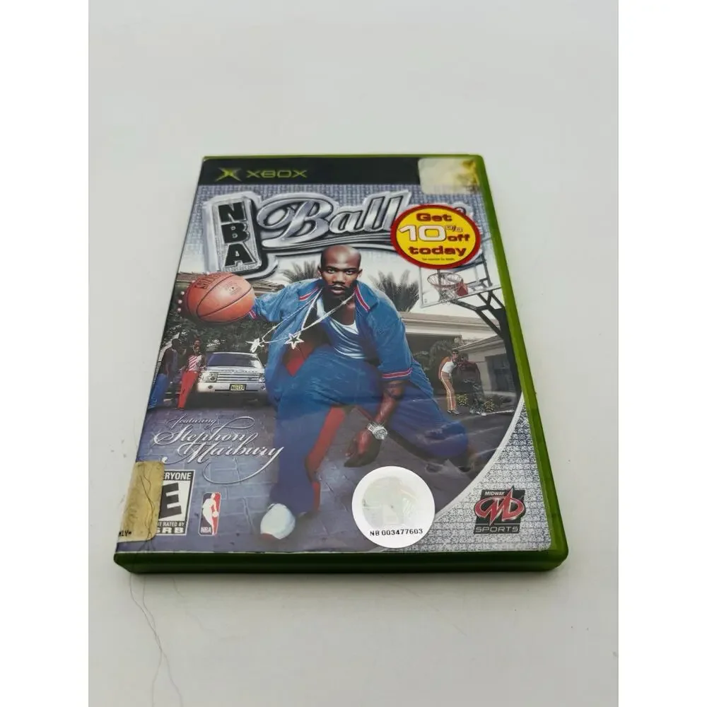 NBA Ballers (Microsoft Xbox, 2004) CIB Tested Working Complete VG Condition